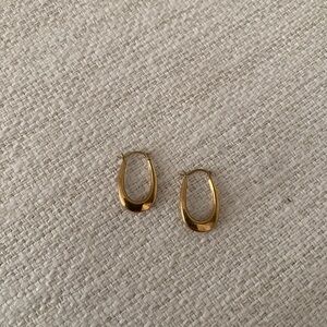 10k Yellow Gold Hoops